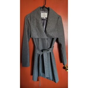Guess Belted Coat Gray
